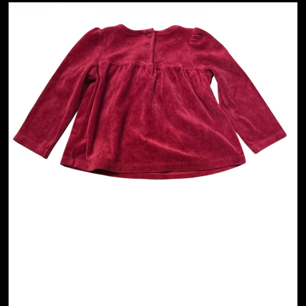 Gymboree Red Christmas Toddler Top, Toddler 3T - Picture 6 of 6